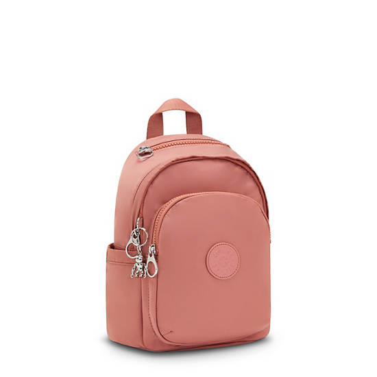 Kipling Delia Mini Ryggsekk Rosa | NO 1650SG